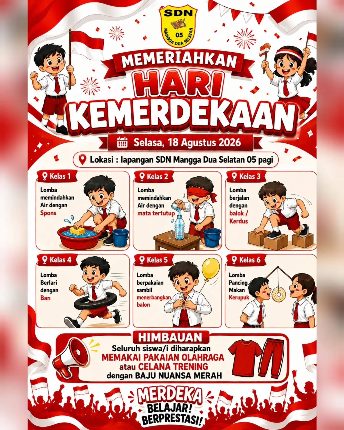 Kegiatan Sekolah SDN Mangga Dua Selatan 05 PG #1