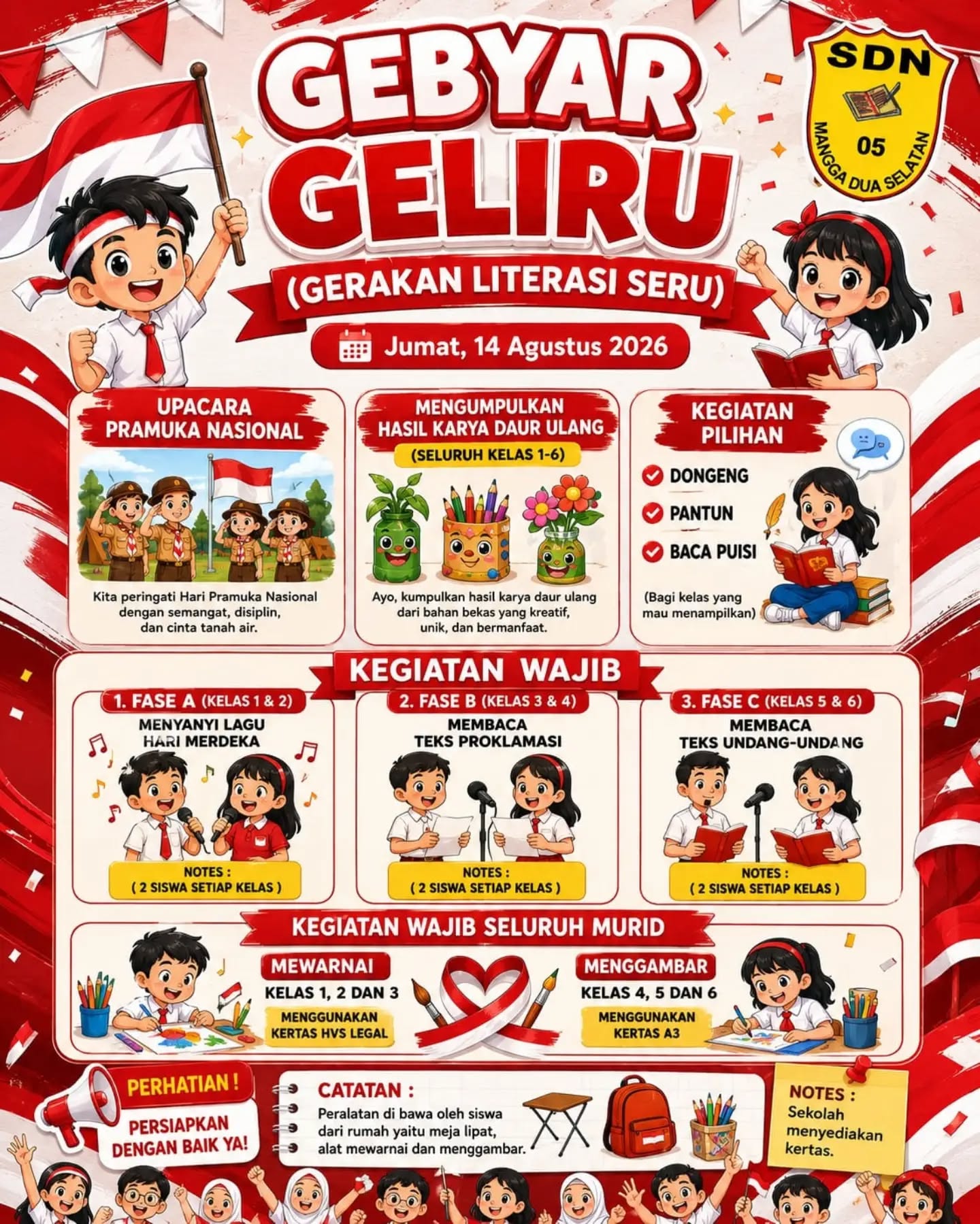 Kegiatan Sekolah SDN Mangga Dua Selatan 05 PG #14